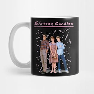 Sixteen Candles 80's Pattern Mug